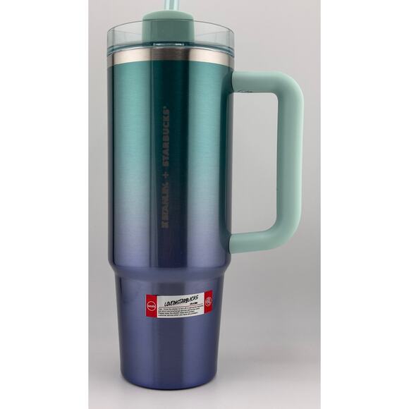RARE Stanley x Starbucks TAIWAN Exclusive 2025 Autumn Purple Blue 30 oz Tumbler - Picture 1 of 4